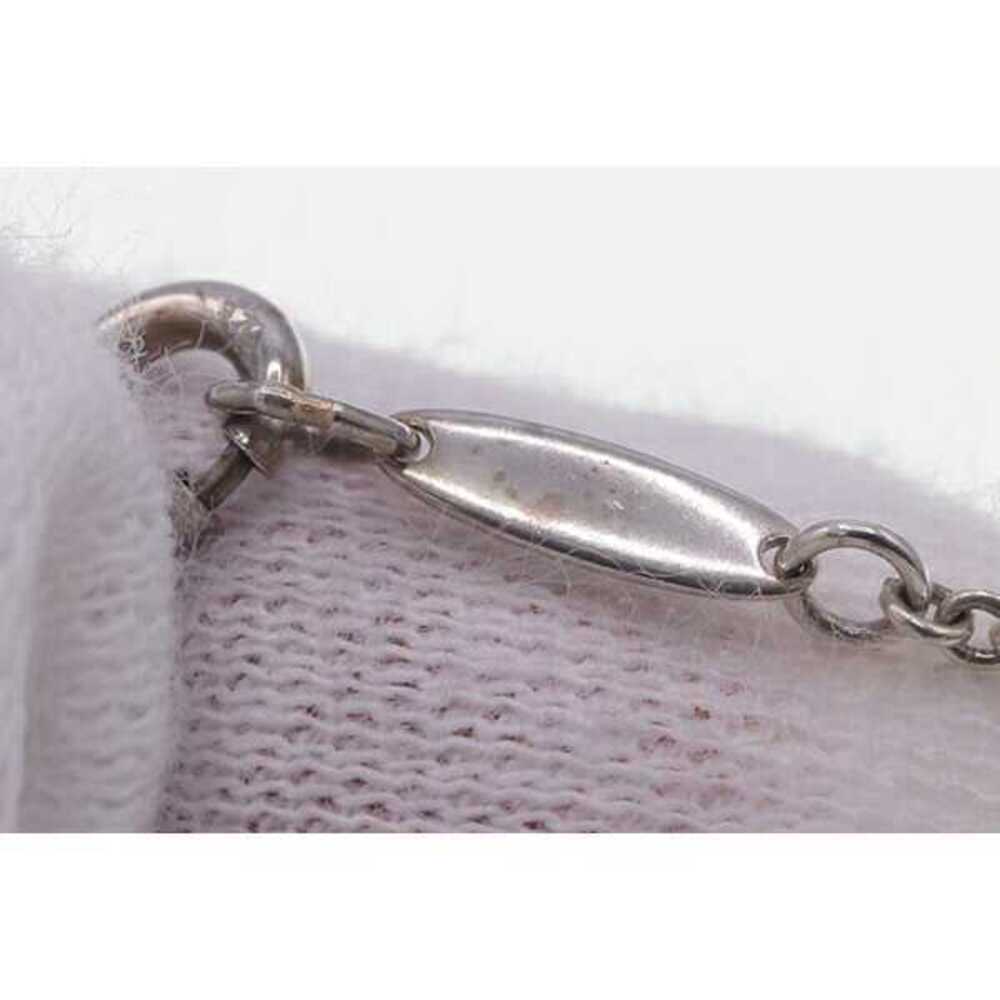 Tiffany & Co Elsa Peretti Quadrifoglio necklace pendant four leaf clover - Picture 5 of 5